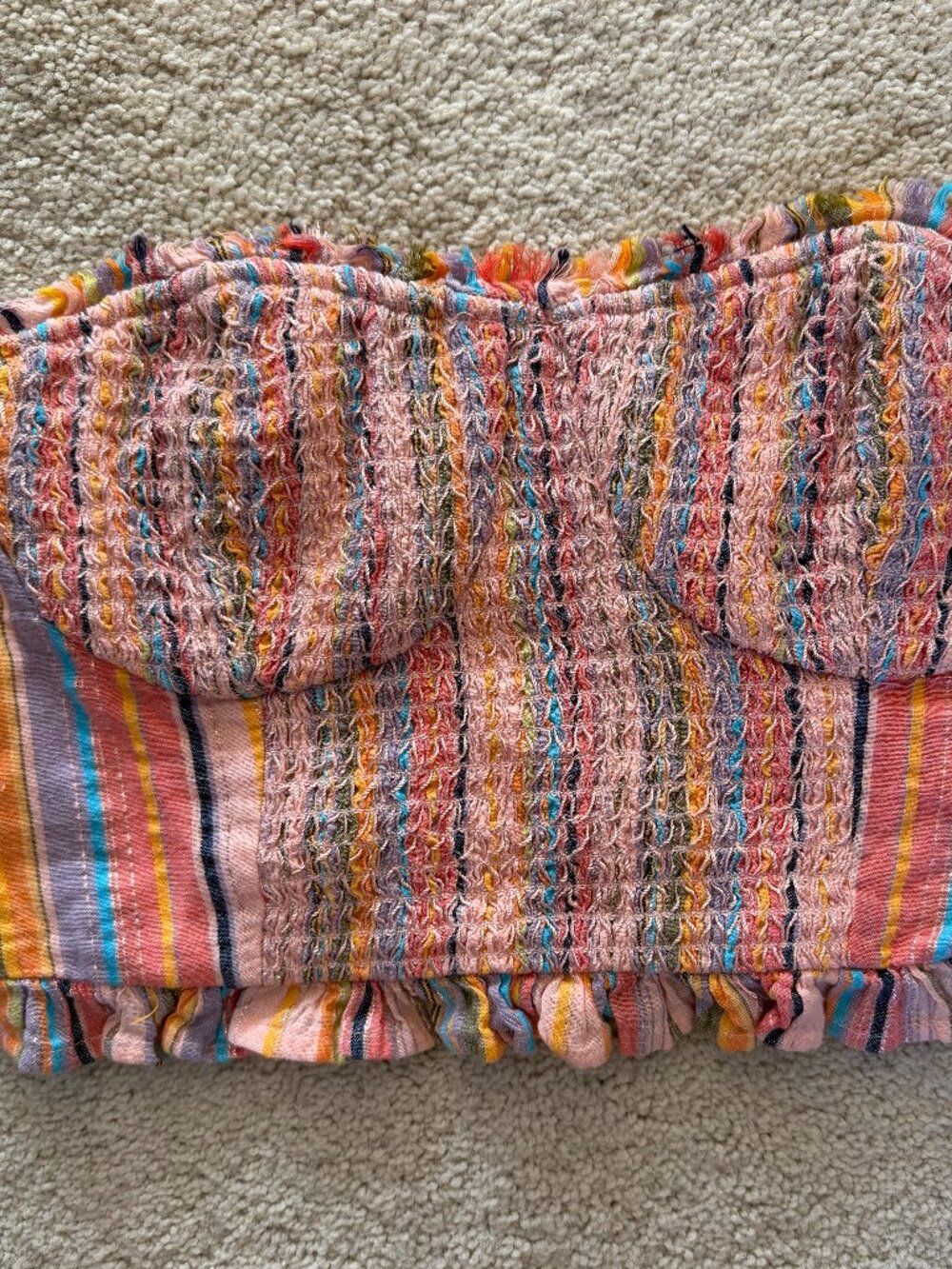 Multi-Color Crop Top